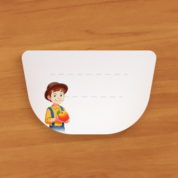 10x Etijoy Etiketten Junge