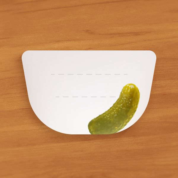 10x Etijoy Etiketten Gewürzgurke