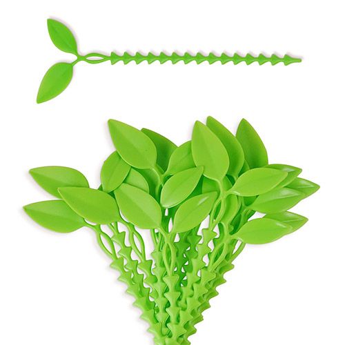 Pflanzenbinder 30 Stück, Fb. hellgrün