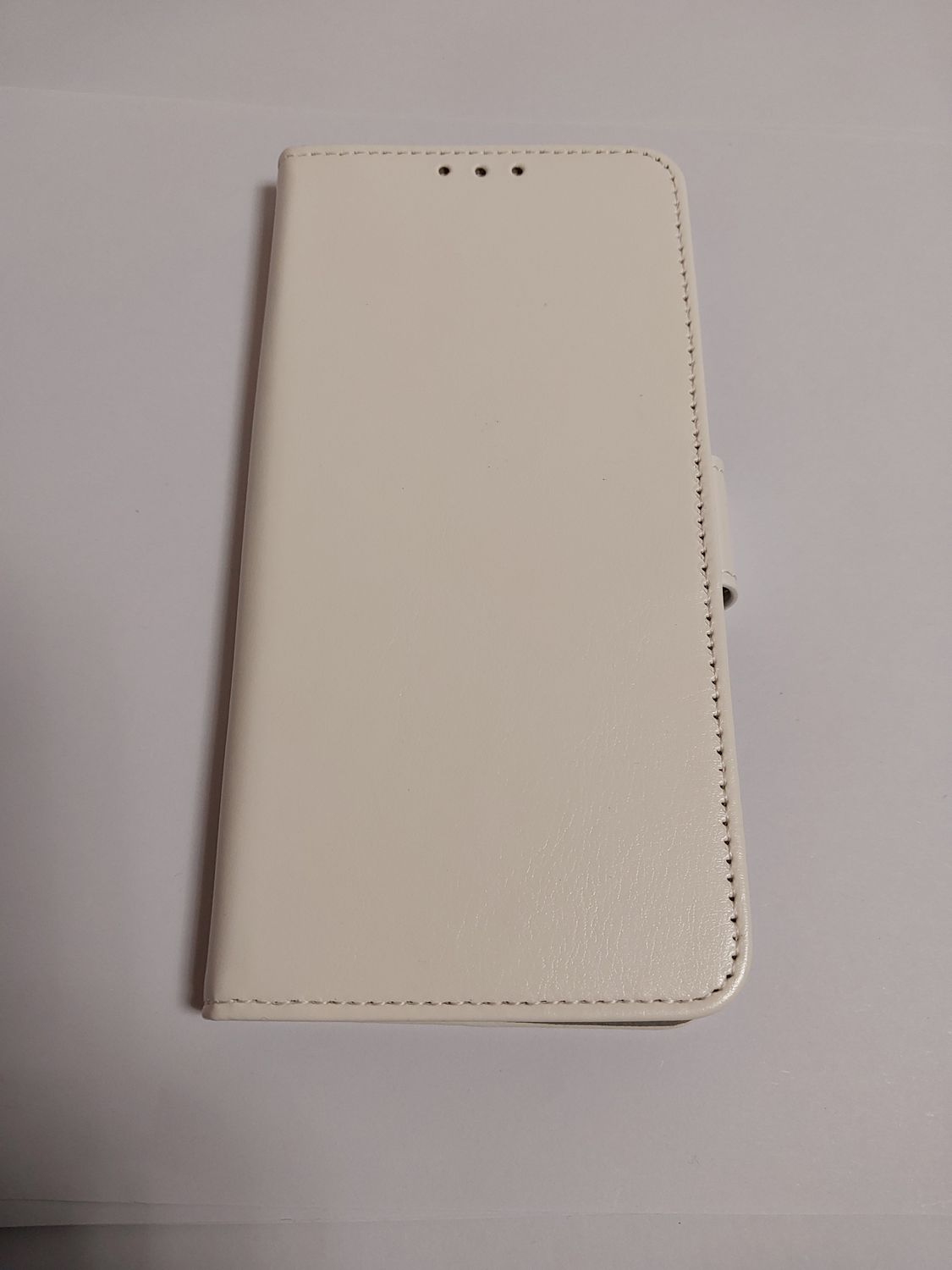 Zamykane etui z klapką kremowe do VIVO v23 5G