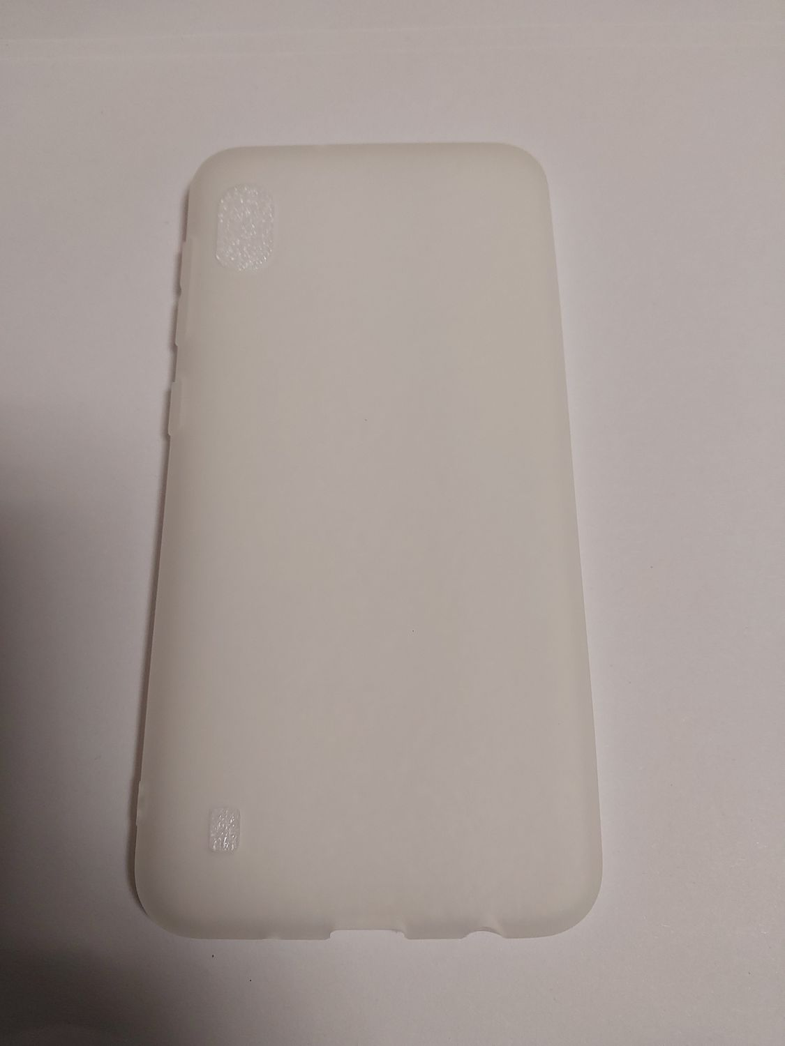 Silikonowe etui ochronne  Mleczne do Samsung A10