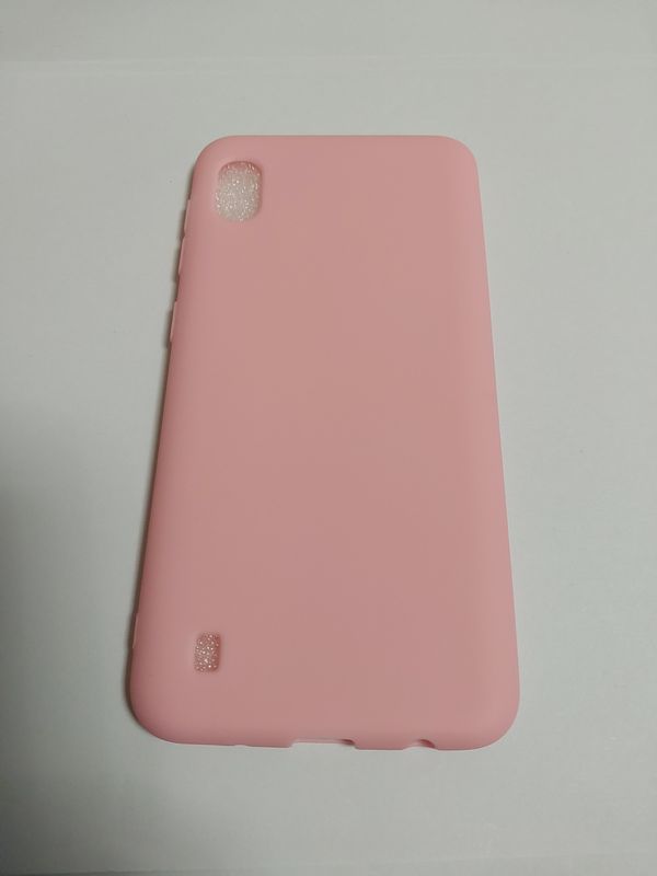 Silikonowe etui ochronne różowe Samsung A10