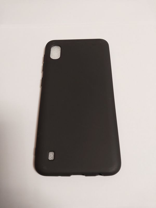 Silikonowe etui ochronne czarne Samsung A10