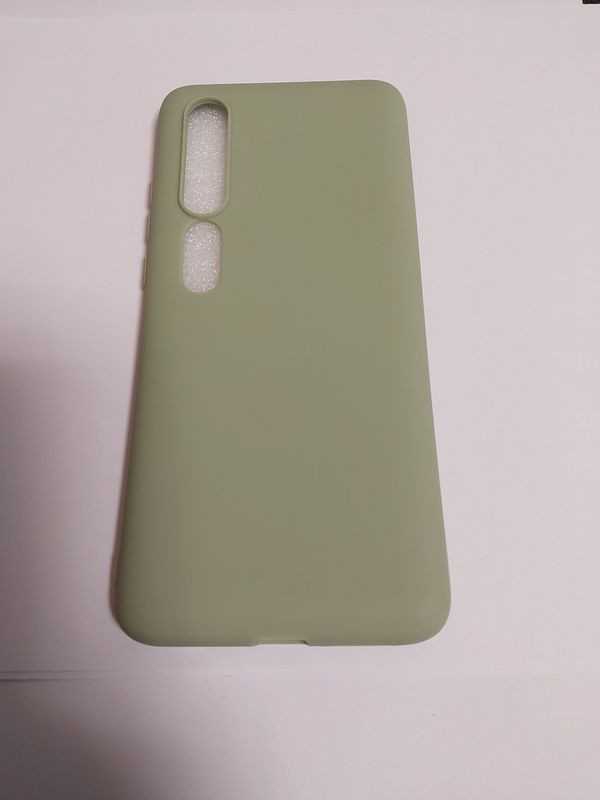 ETUI OCHRONNE SILIKONOWE DO XIAOMI MI 10 5G/ MI 10 PRO 5G OLIWKOWE