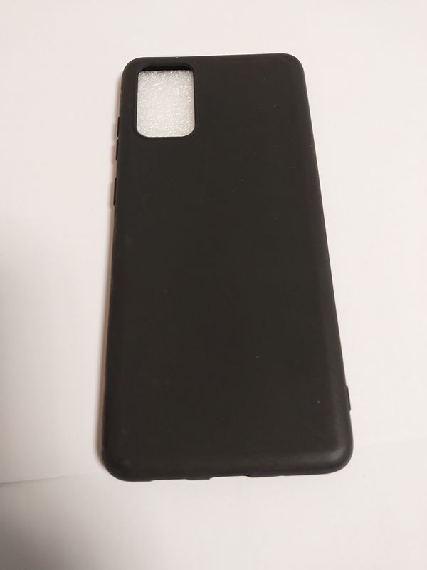 Czsrne Etui ochronne silikonowe do Samsung Galaxy S10 Lite