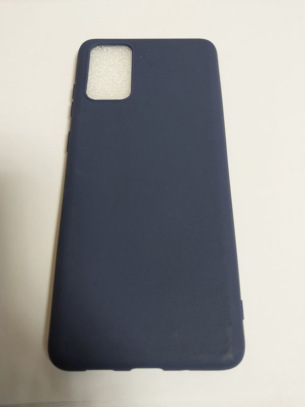 Granatowe silikonowe etui ochronne do Samsung Galaxy S10 LITE