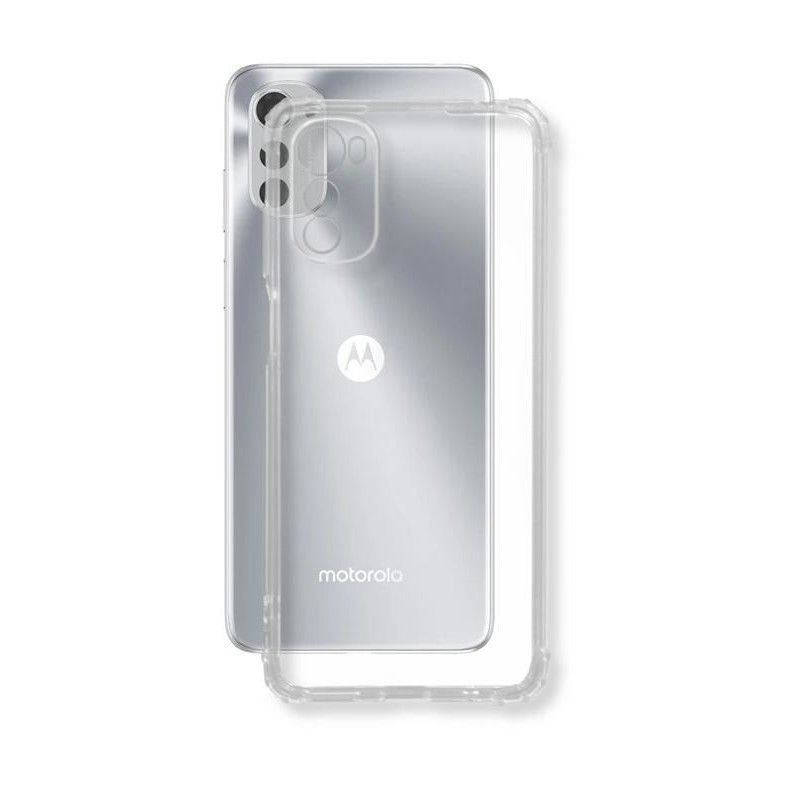 Etui silikonowe ochronne bezbarwne plecki do Motorola E32/ E32S Anti Shock