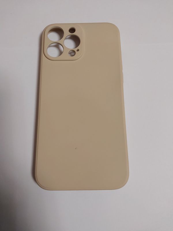 Beżowe silikonowe etui do Iphone 14 Pro MAX