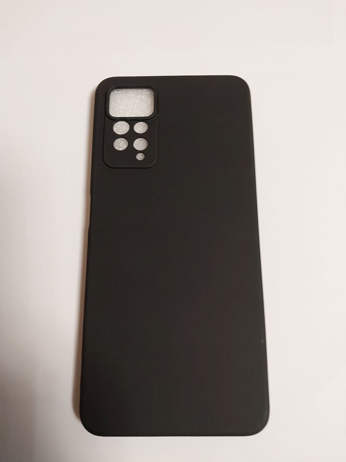 Silikonowe czarne etui do XIAOMI REDMI NOTE 11 S/  REDMI NOTE 11 4G