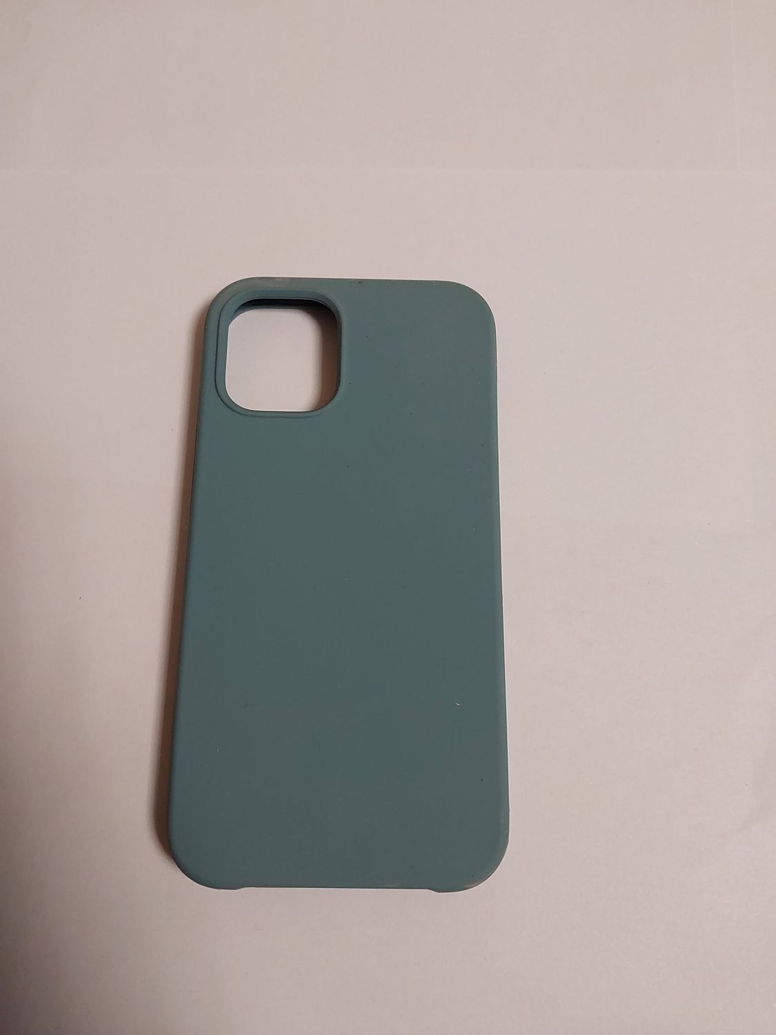 Szare etui silikonowe do Iphone 12 Mini