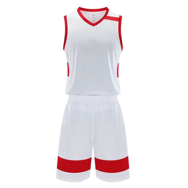 White Sleeveless Kids Kits with red Borders