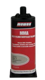Kaksikomponentti luja rakenne liima MMA 50ml