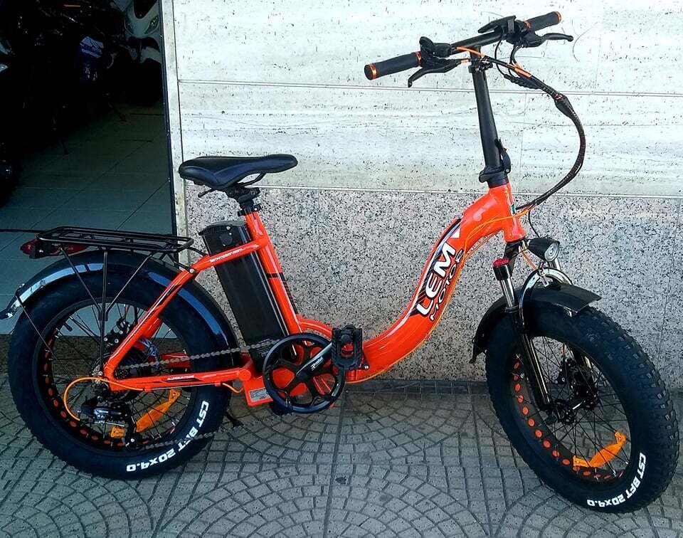 FAT BIKE LEM 250 WATT, 36 VOLT, TELAIO CURVO