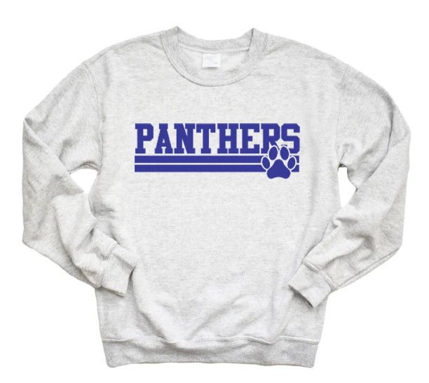 Striped Mascot Sweatshirt