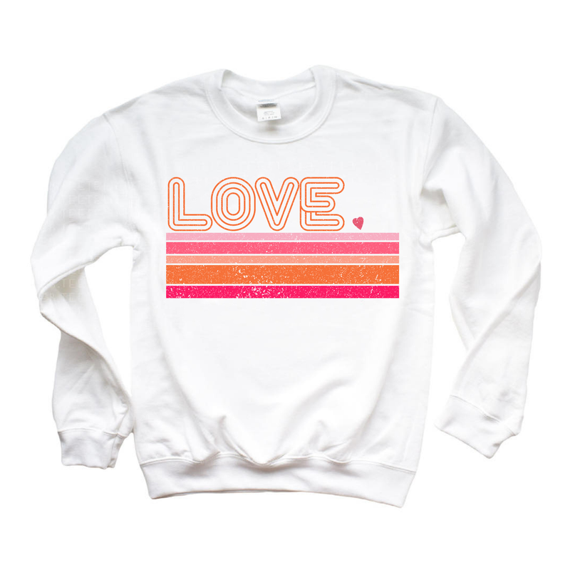 Retro Love Sweatshirt