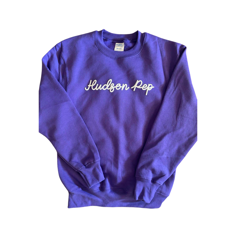 Personalized Puff Vinyl Sweatshirt