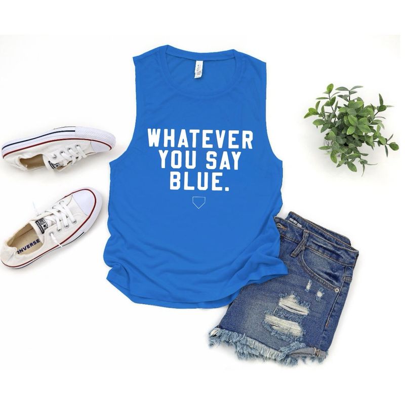 Whatever You Say Blue