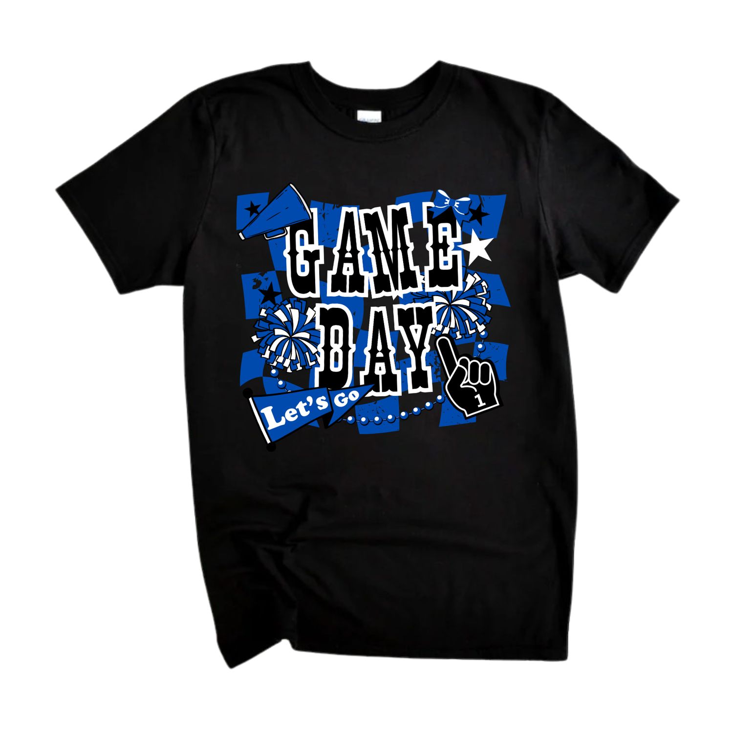 Checkered Game Day Tee