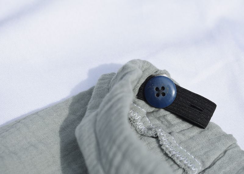 Pantalones Cortos Azul Grisaceo