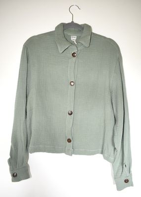 Camisa Verde Manga Larga