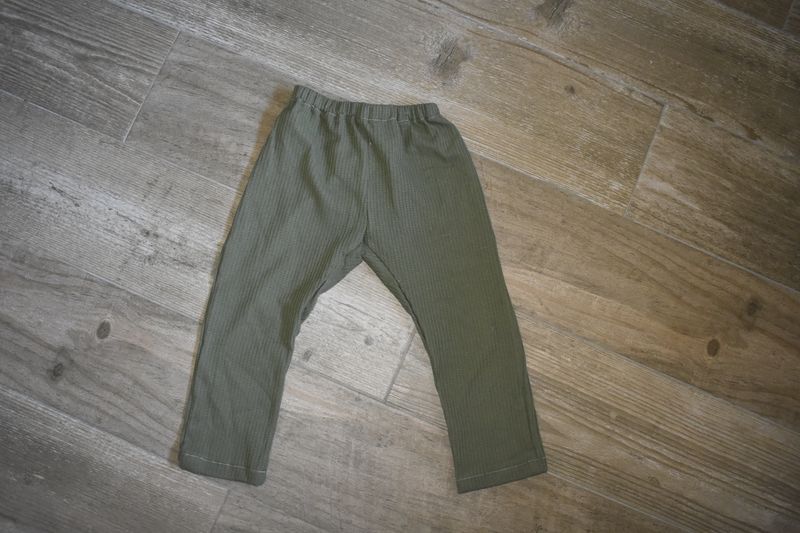 Pantalones Largos Verde Oscuro