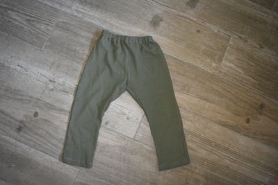 Pantalones Largos Verde Oscuro