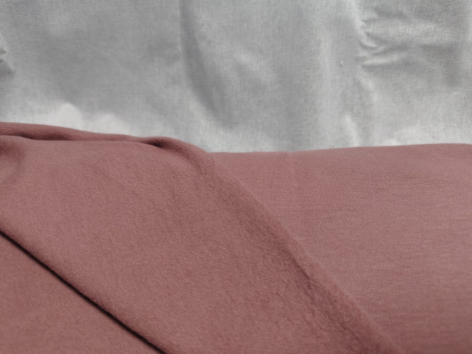 Retal - Tela de Punto Rosa Afelpada