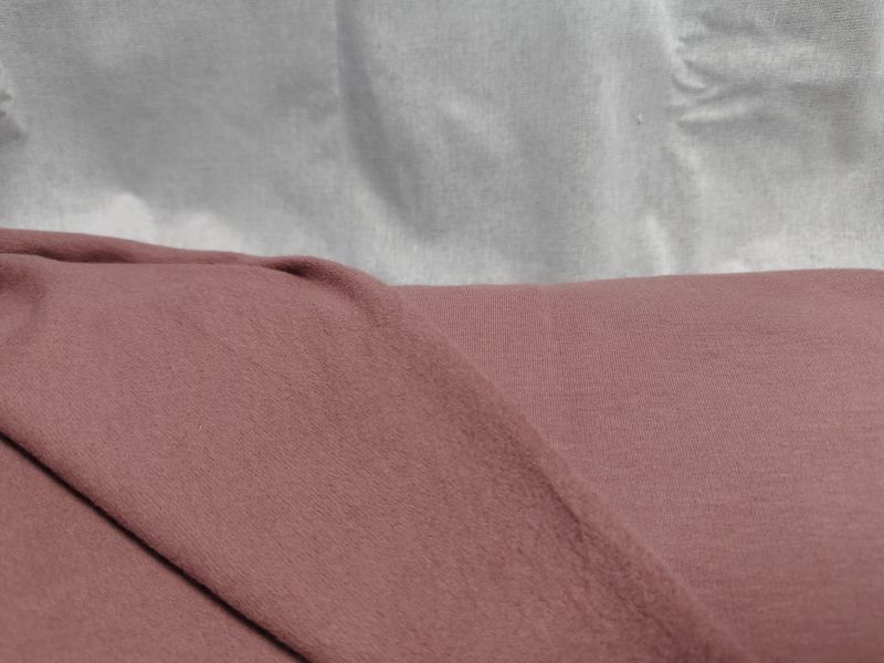 Retal - Tela de Punto Rosa Afelpada