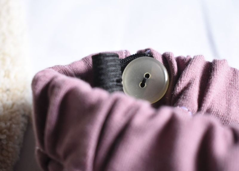 Pantalones Largos Infantil de Algodón Orgánico Rosa