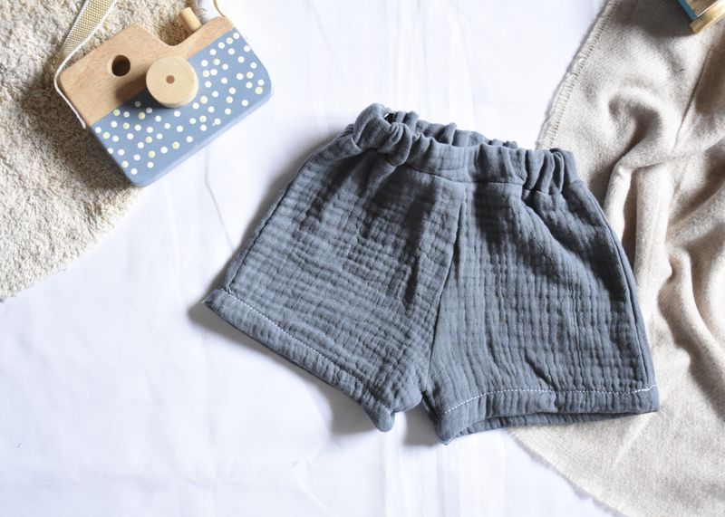 Pantalon Corto Azul Oscuro