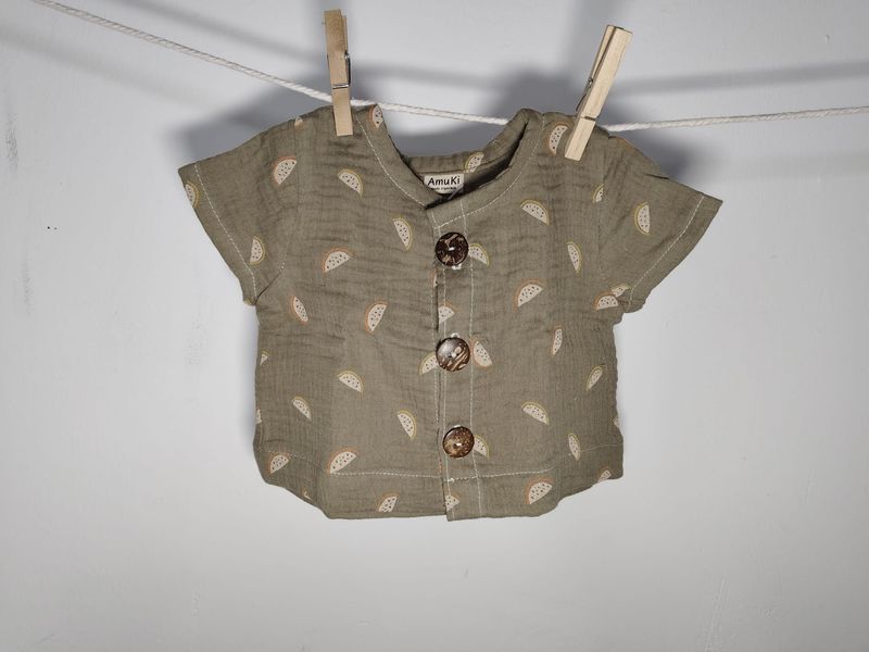 Camisa de Manga Corta Sandia