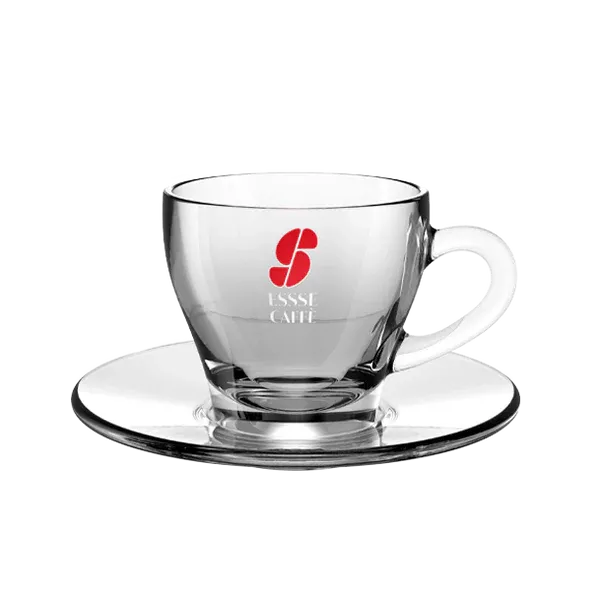 TAZZA DA CAPPUCCINO ESSSE conf. da 6 con piattino
