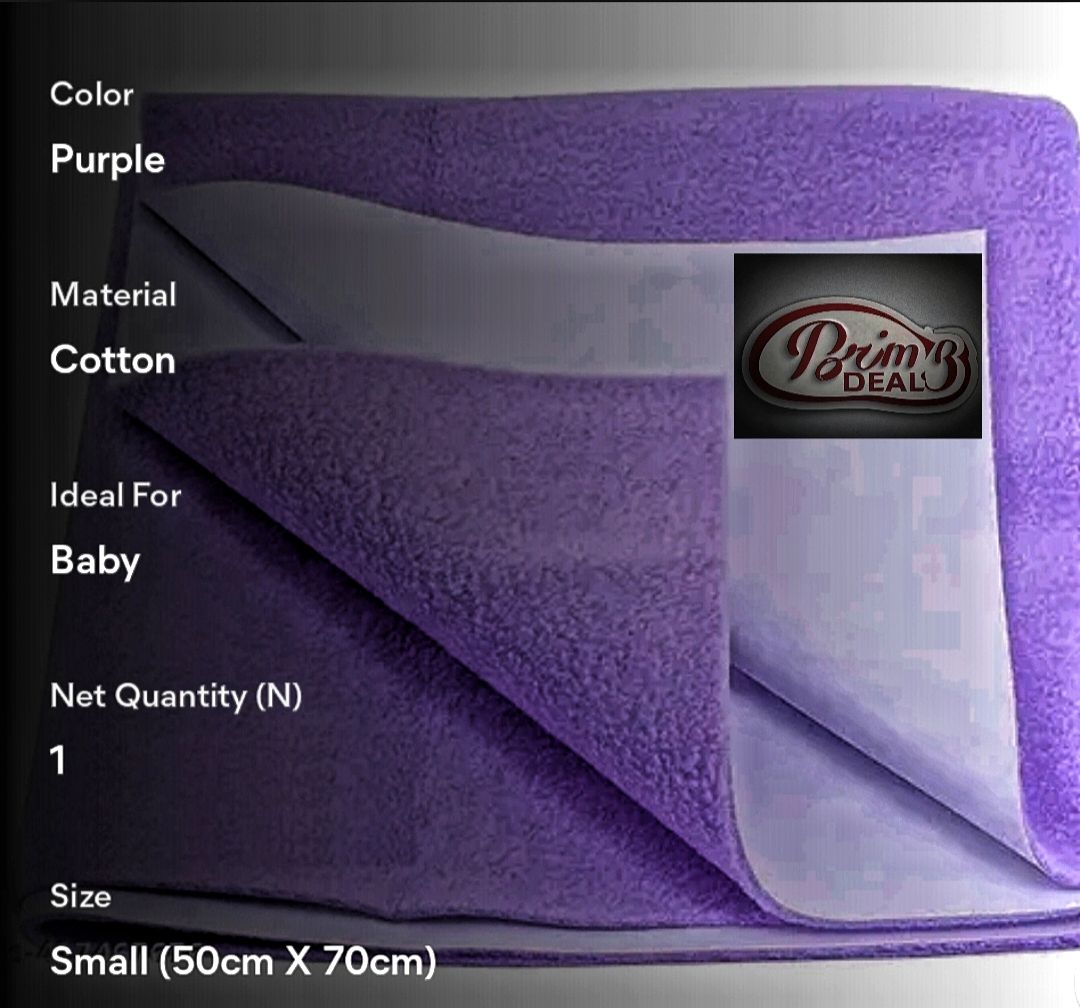Cotton Feel Terry Ultra Soft Waterproof Mattress Protector - 72 * 72 - Double Bed - Grey