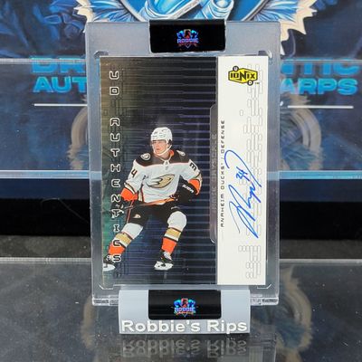 Mason McTavish 2021-22 Upper Deck Authentics UD