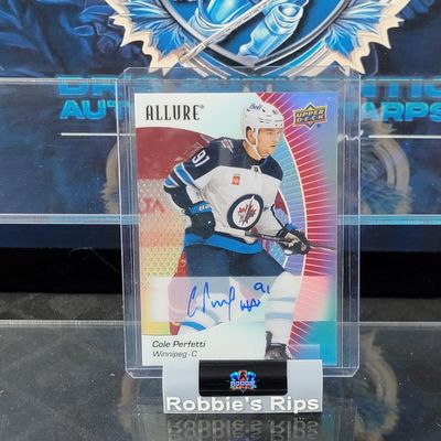 Cole Perfetti 2021-22 Upper Deck Allure 