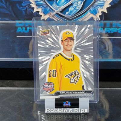 2023-24 Upper Deck Outburst Silver #743 Yaroslav Askarov First Round Draft