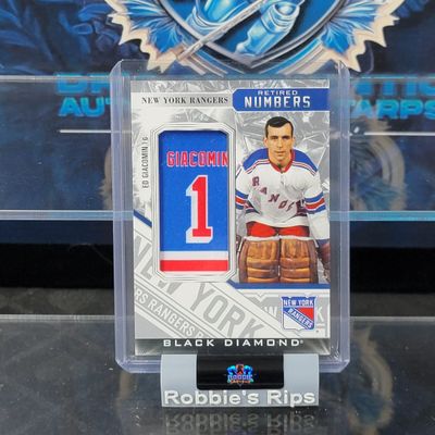 ED GIACOMIN UPPER DECK COMPANY RETIRED NUMBERS 60/99