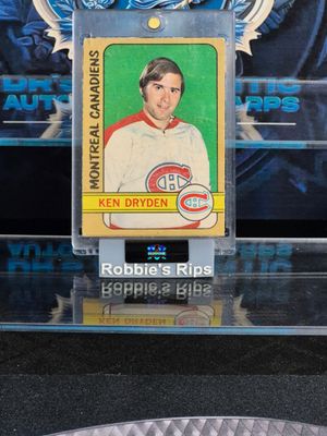 1972-73 -KEN DRYDEN -  #145  - OPC - Montreal Canadians