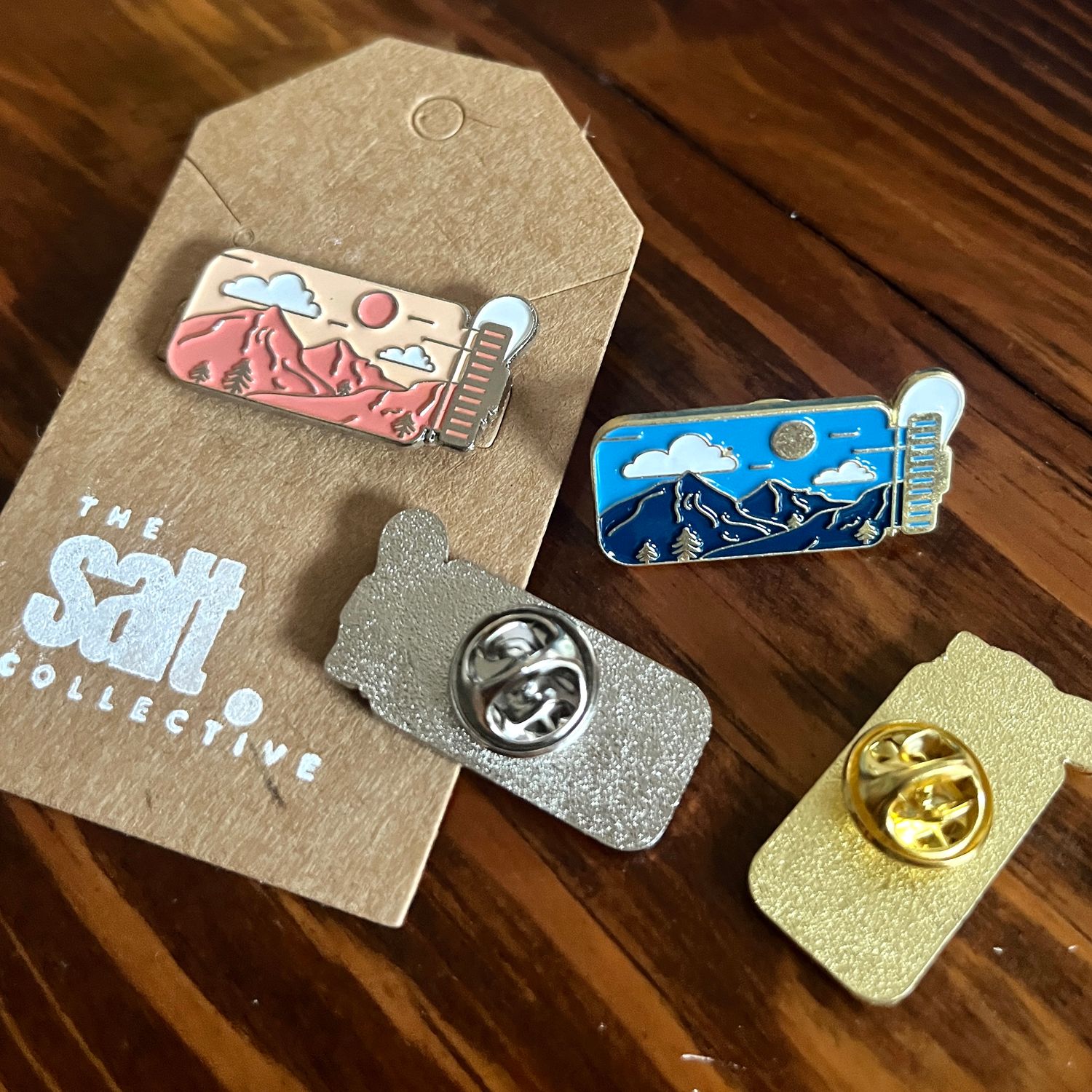 Mountain Nalgene Bottle Pin