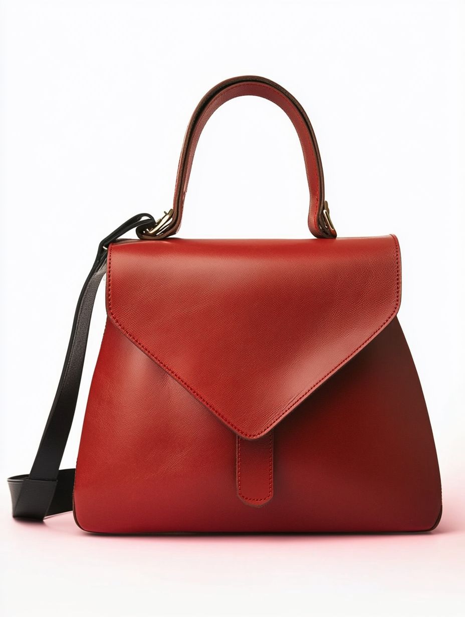 Red Leather Handbag