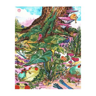 Print - &quot;Frog Scene&quot;