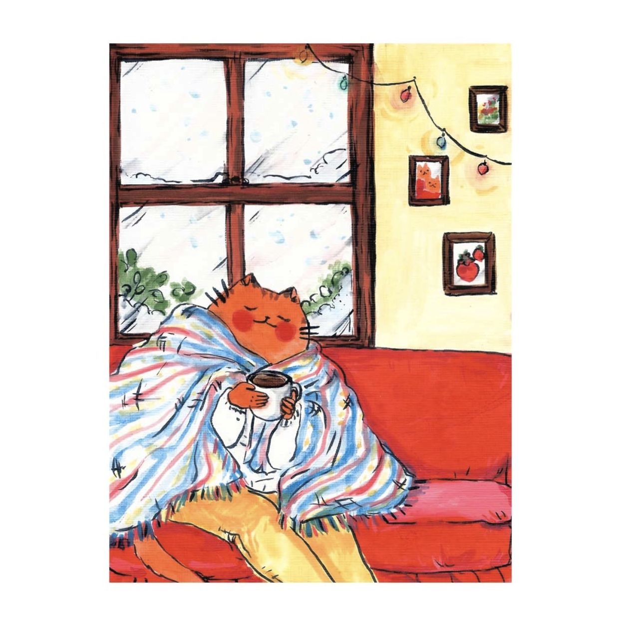 Print - &quot;Morning Coffee&quot;