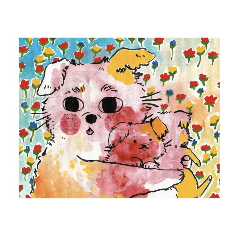 Print - &quot;These R My Puppies&quot;