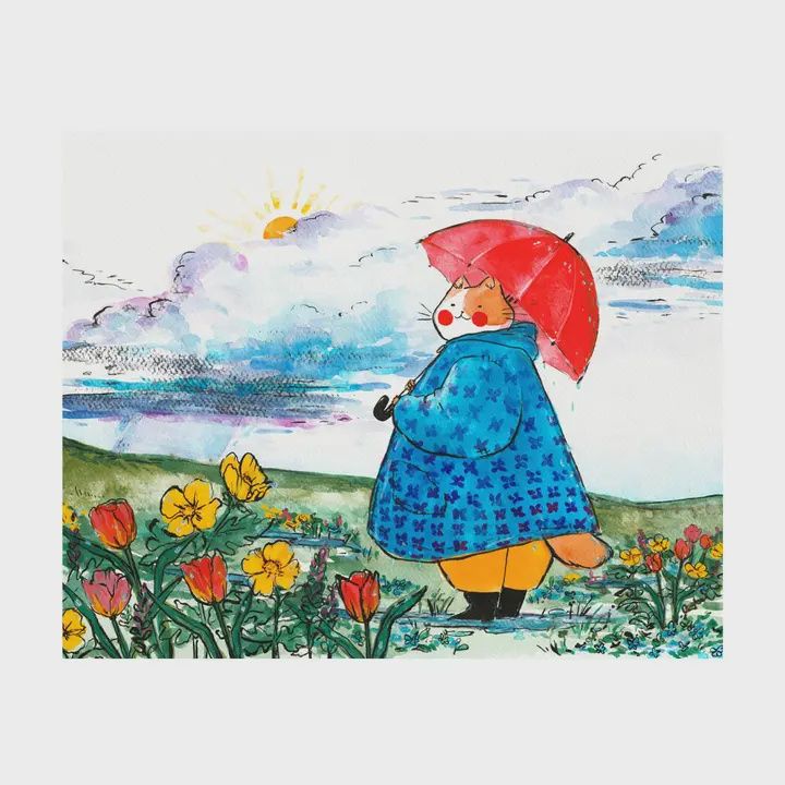 Print - &quot;April&quot;