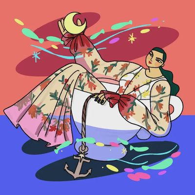 Zodiac Style Art Posters - Pisces