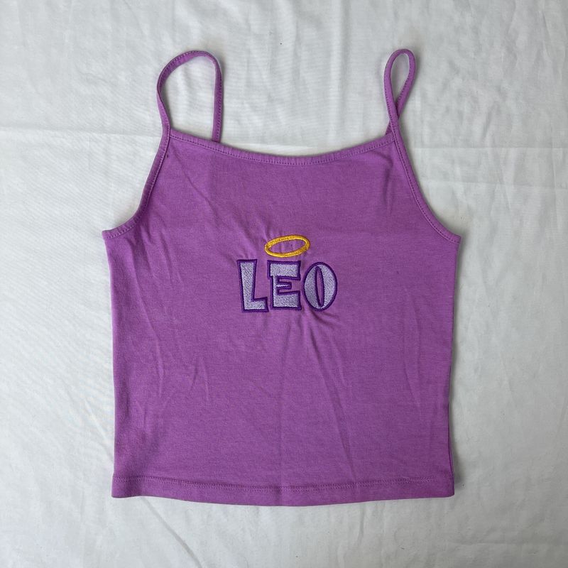bratz leo purple tank