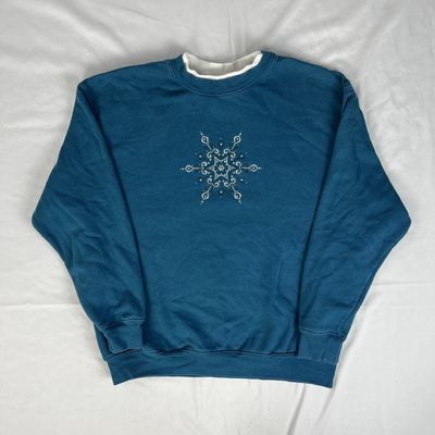 blue snowflake crew