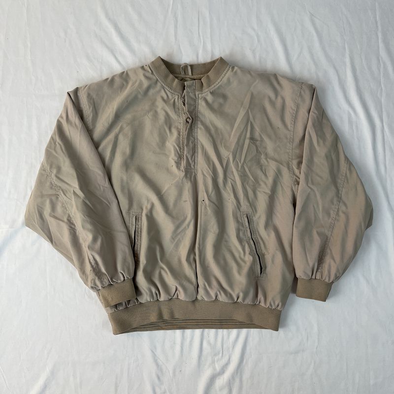 tan dad puffer