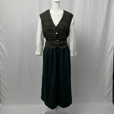 October fest vest dress