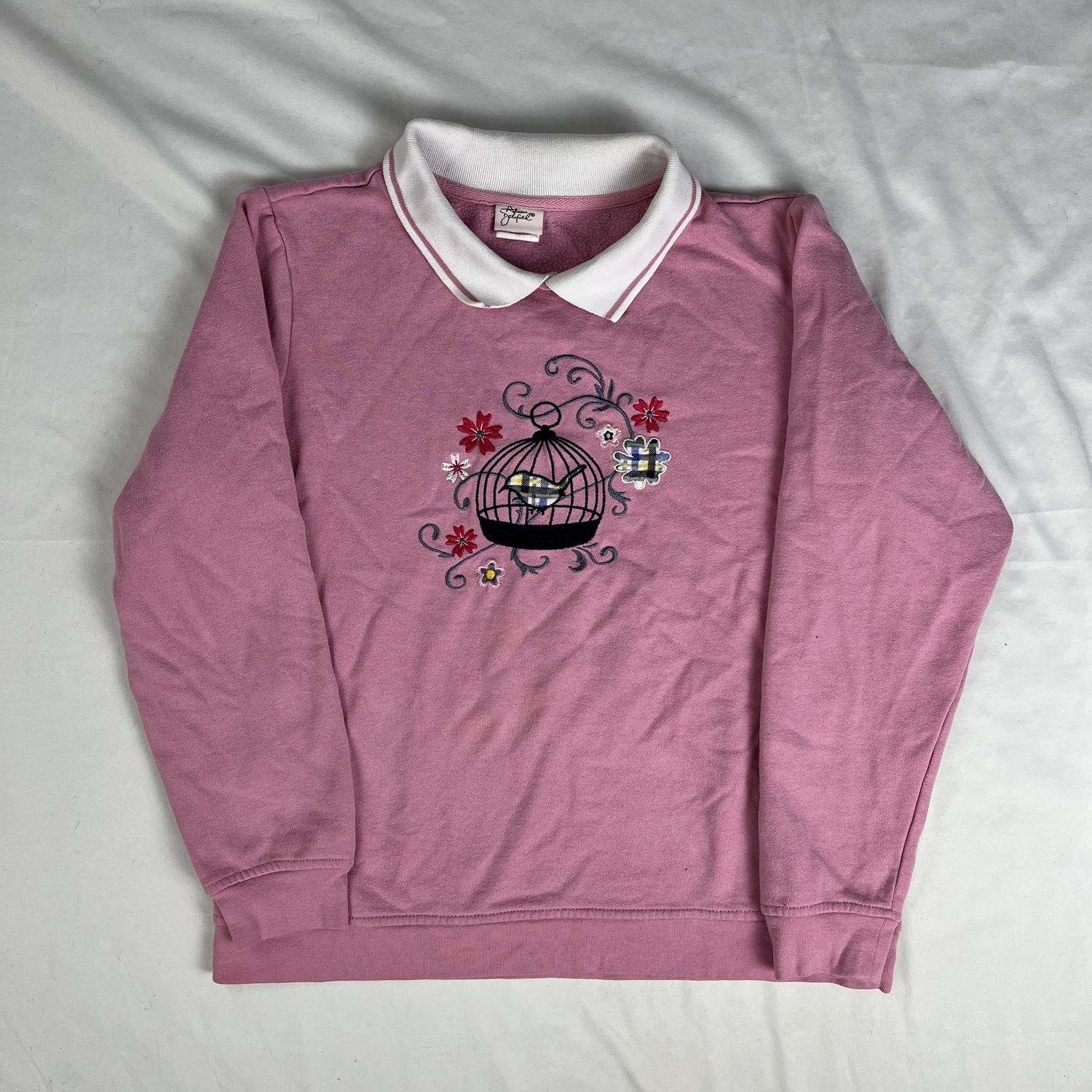 pink bird cage crew